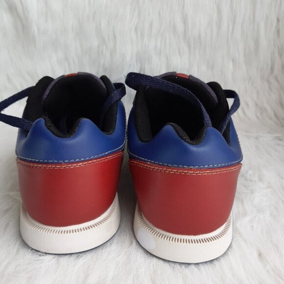 Dexter Bowling Shoes Vintage George Men USA 7.5 M Leather Blue Red Navy B2415-18
